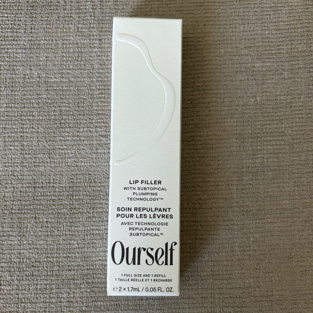 OURSELF LIP FILLER with Subtopical Plumping Technology